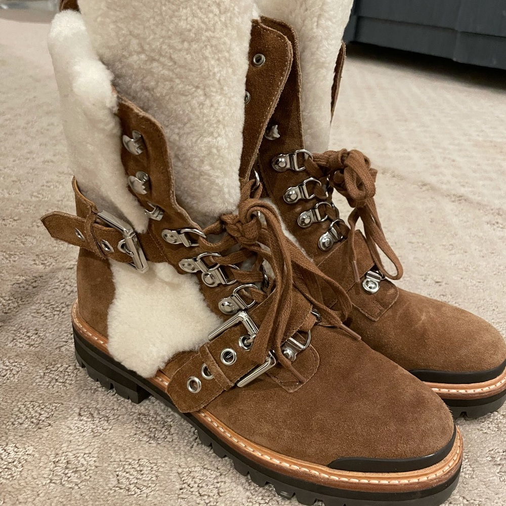 Sigerson Morrison shearling boots
